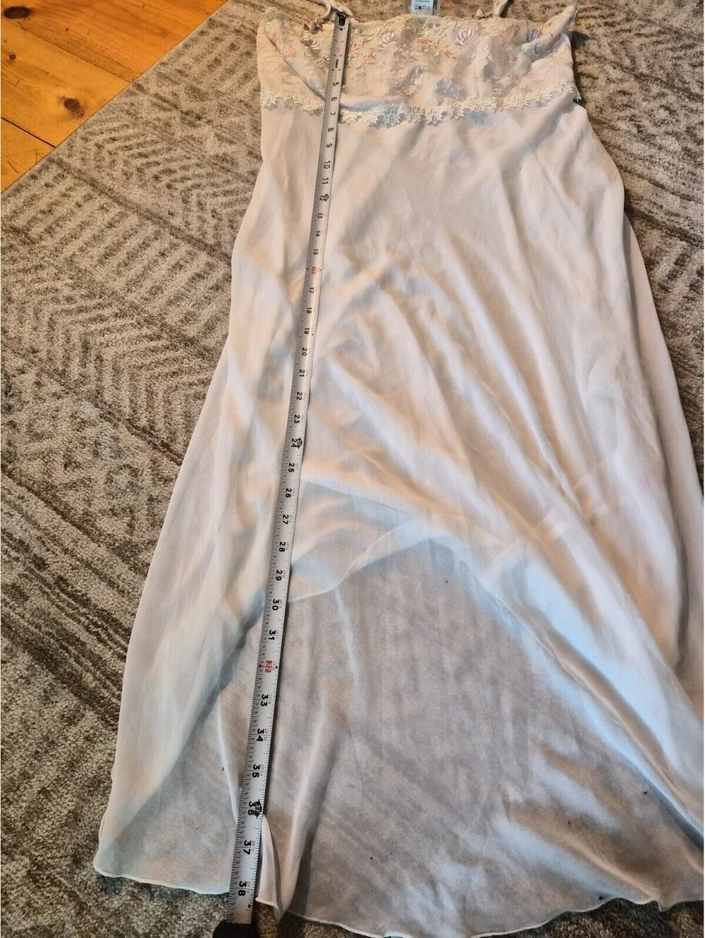 Vintage Sears Womens Nightgown Flowers Size Large